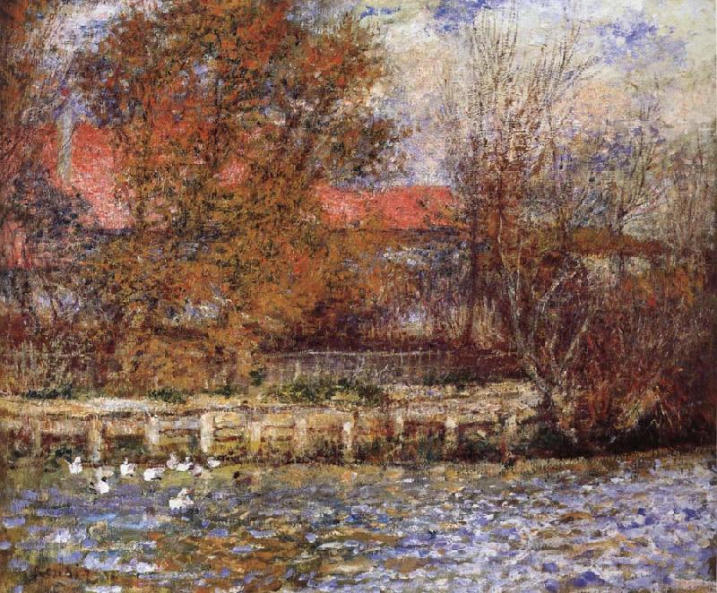 Pierre Renoir The Duck Pond Germany oil painting art